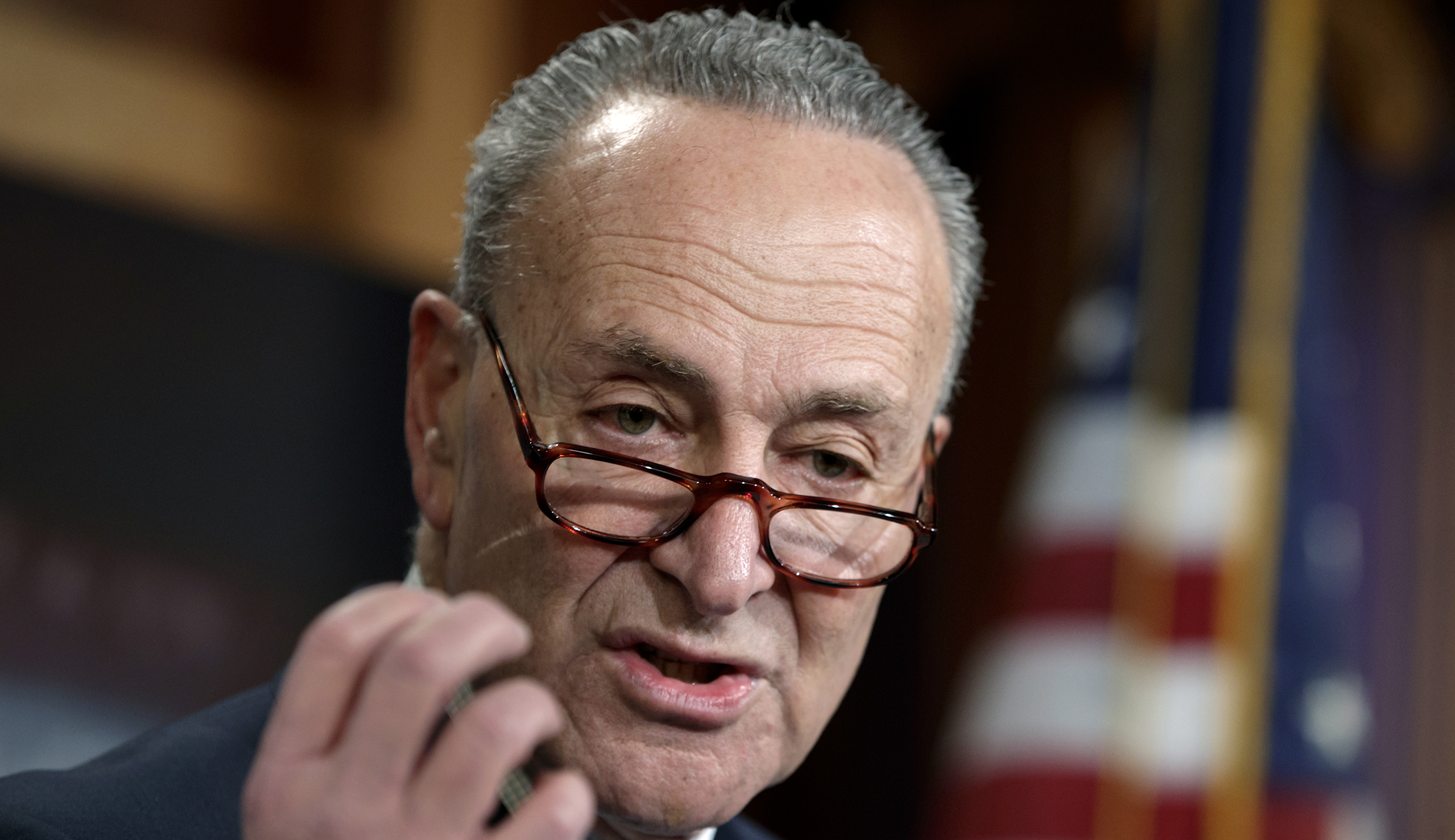 Chuck Schumer on Sessions resignation calls: ‘Nothing should interfere with the Mueller investigation’