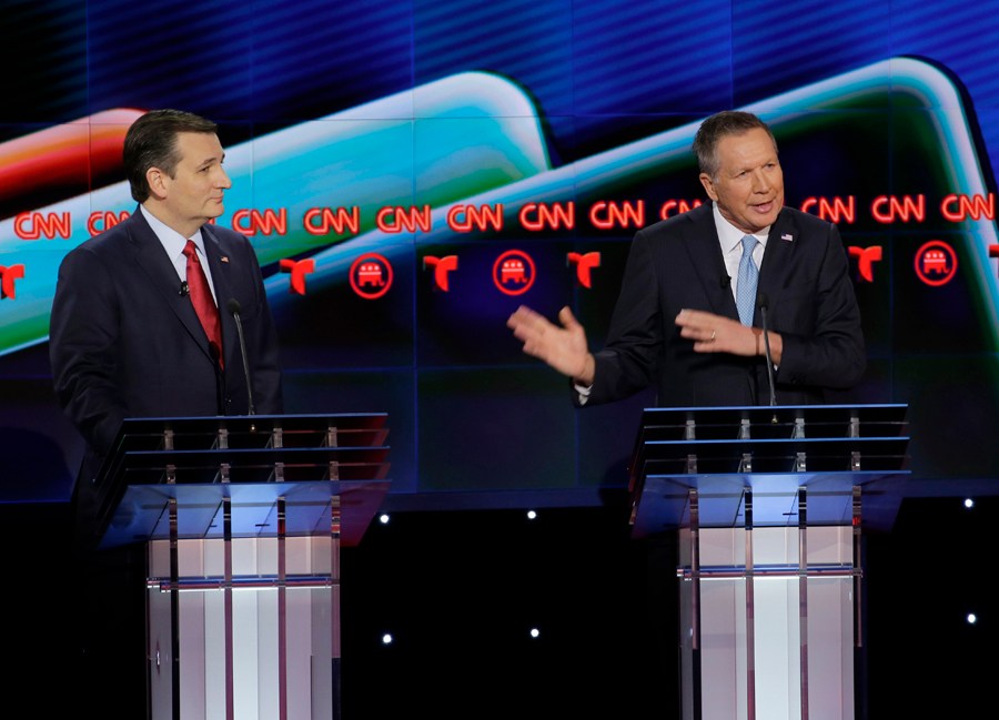 Cruz, Rubio battle for second in Michigan