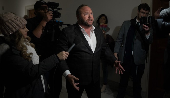 Alex Jones offers $1M reward to find person he says put child porn on his servers