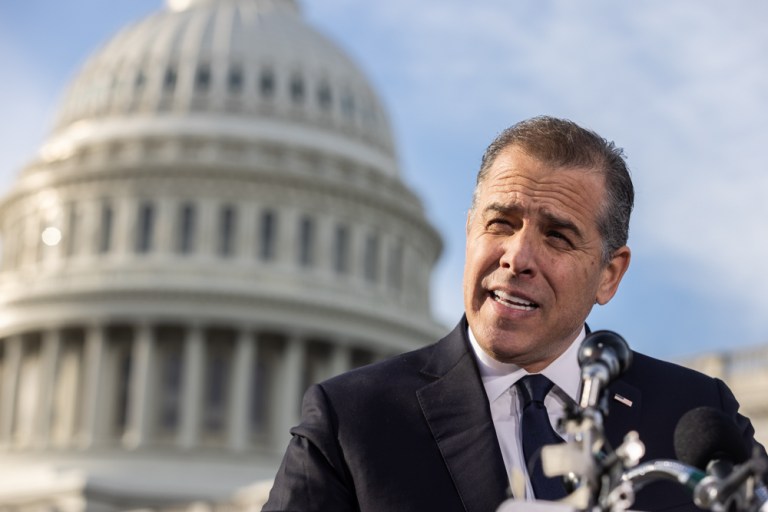 Hunter Biden at the Capitol on Dec. 13, 2023.