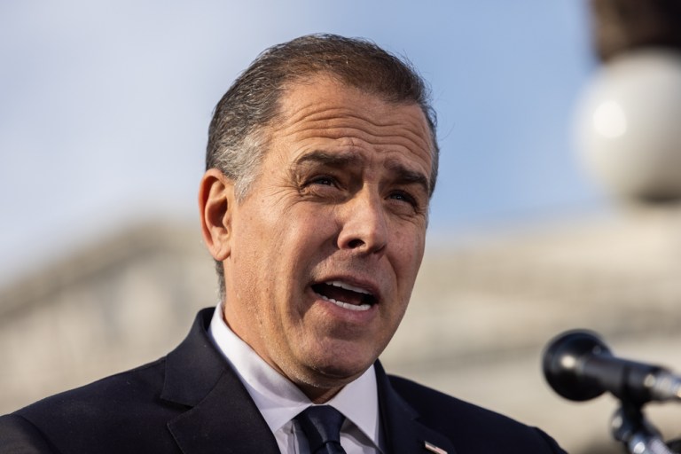 Hunter Biden at the Capitol on Dec. 13, 2023.