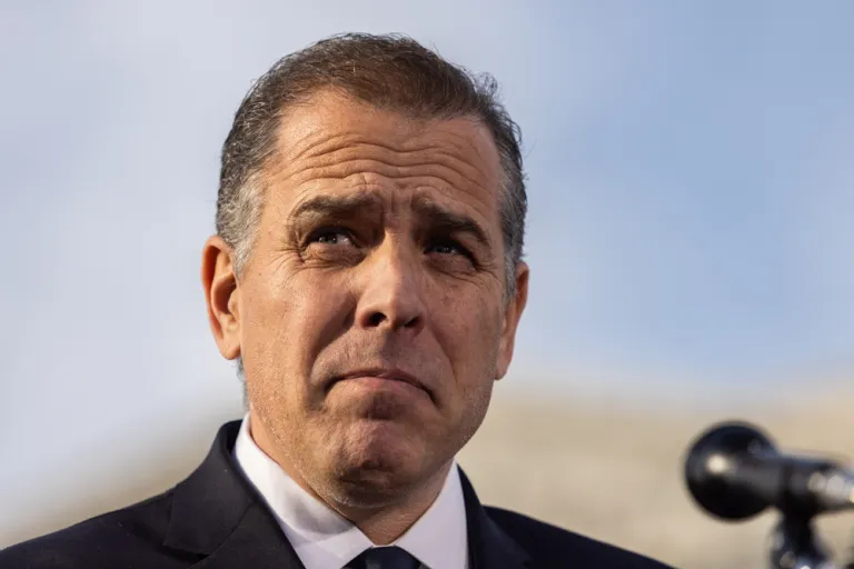 Hunter Biden at the Capitol on Dec. 13, 2023.
