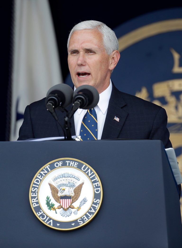 Pence Touts Defense Spending Increase That Hawks Bemoan as Inadequate