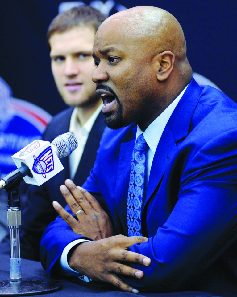Bill Kostroun/AP
General manager Billy King and the Nets will be the subject of NBA TV's 