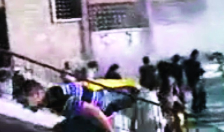 This image made from amateur video released by Tabshoor1 and accessed Tuesday, July 31, 2012, purports to show Free Syrian Army soldiers executing Assad loyalists in Aleppo, Syria. A gruesome video apparently showing rebels gunning down Assad loyalists in Aleppo this week has fueled concerns that opposition fighters in Syria are capable of brutality that matches that of the regime they are fighting to topple. (AP Photo/Tabshoor1 via AP video) THE ASSOCIATED PRESS IS UNABLE TO INDEPENDENTLY VERIFY THE AUTHENTICITY, CONTENT, LOCATION OR DATE OF THIS HANDOUT PHOTO