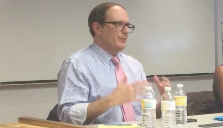 As partner at the GMMB, Anson Kaye played an oversized role. He was a senior member of Clinton's media team, writing, directing, and producing cinema-quality political commercials. (Image courtesy screenshot)