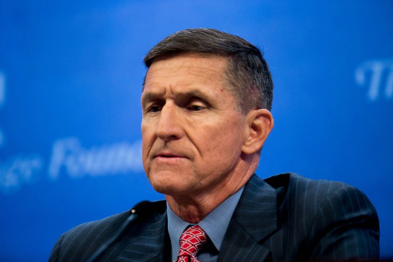 Retired Lt. General Michael T. Flynn improperly shared classified documents with foreign allies while in Afghanistan, according to a report. (Graeme Jennings/Examiner)