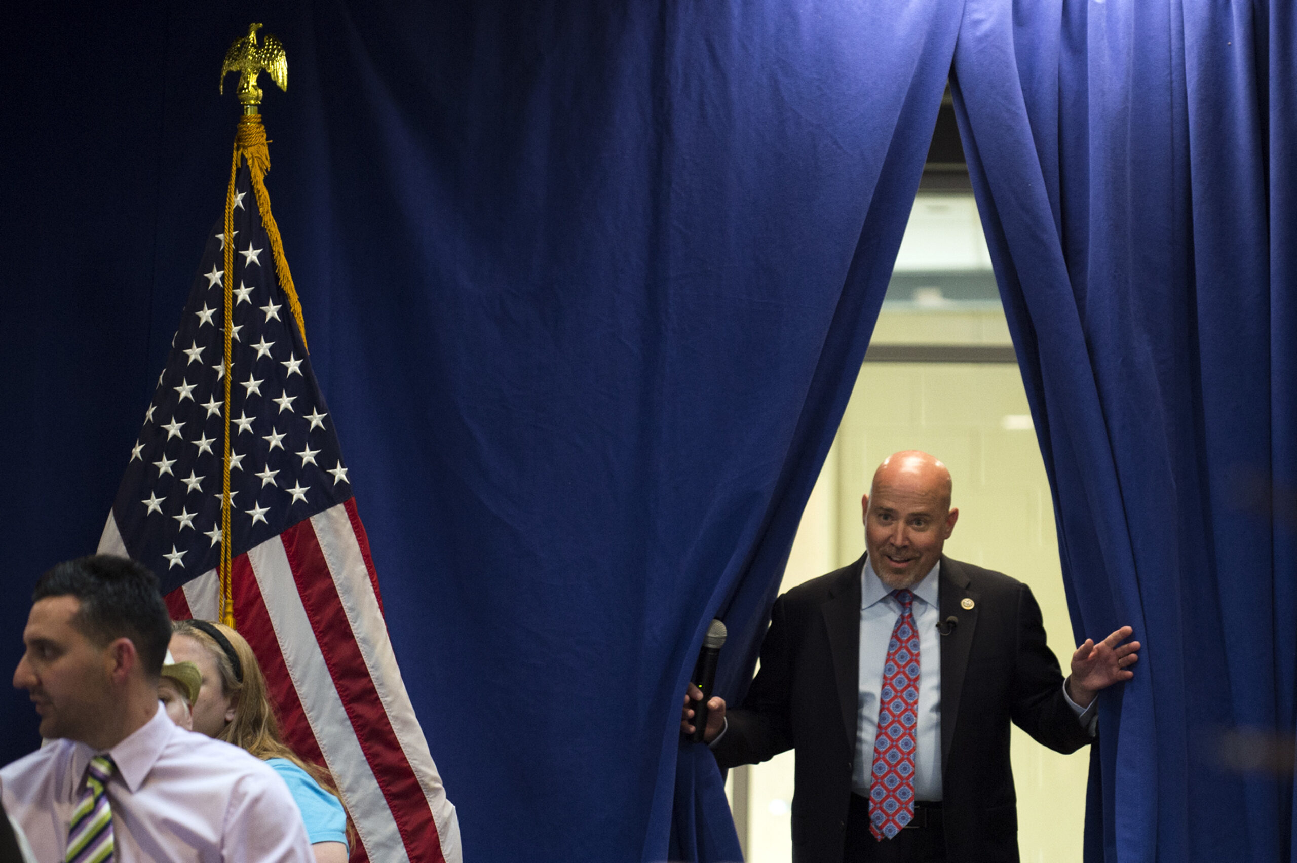 Liberals overwhelm Jersey GOP town hall, rage over Comey, healthcare