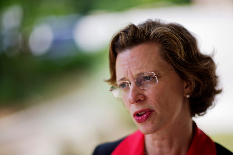 Michelle Nunn, the Democratic nominee for U.S. Senate in Georgia, has claimed she wasn't aware of two employment discrimination complaints lodged against an organization she was running. (AP Photo)