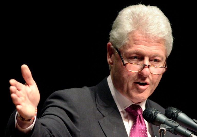   Former President Bill Clinton