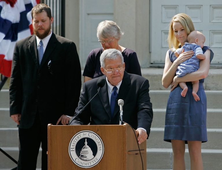 In both his revolving door lobbying and his self-enriching land deals, Dennis Hastert embodied what ails Washington, and what has so much of the country so sick with Washington. (AP Photo)Â 