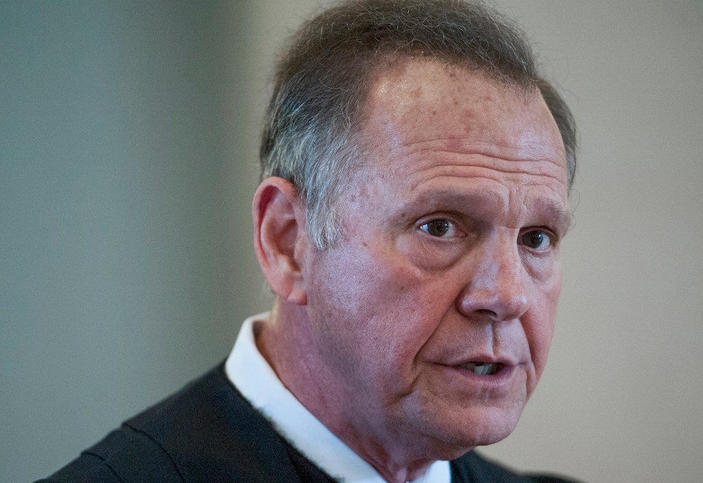 Alabama Chief Justice Moore suspended for refusing to implement gay marriage