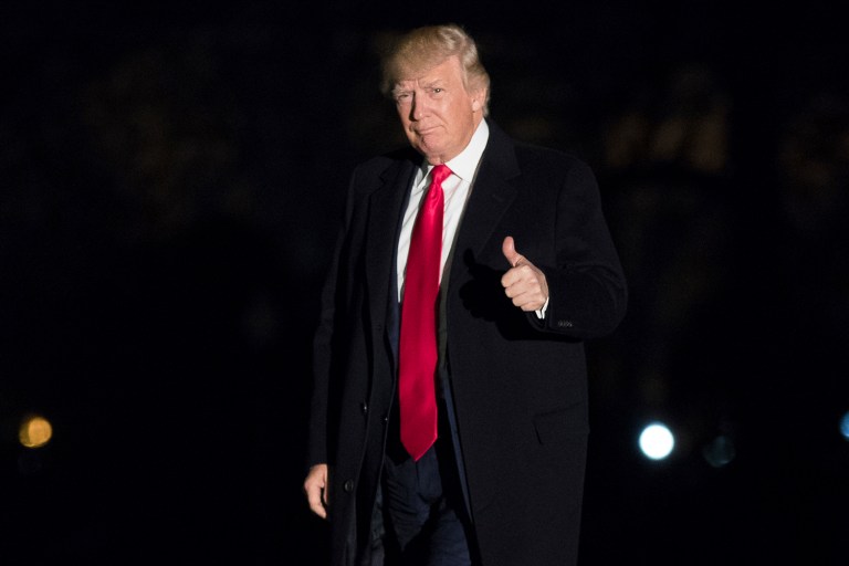 President Trump also vowed to work with the ethanol industry's lead trade group. (AP Photo/Andrew Harnik)