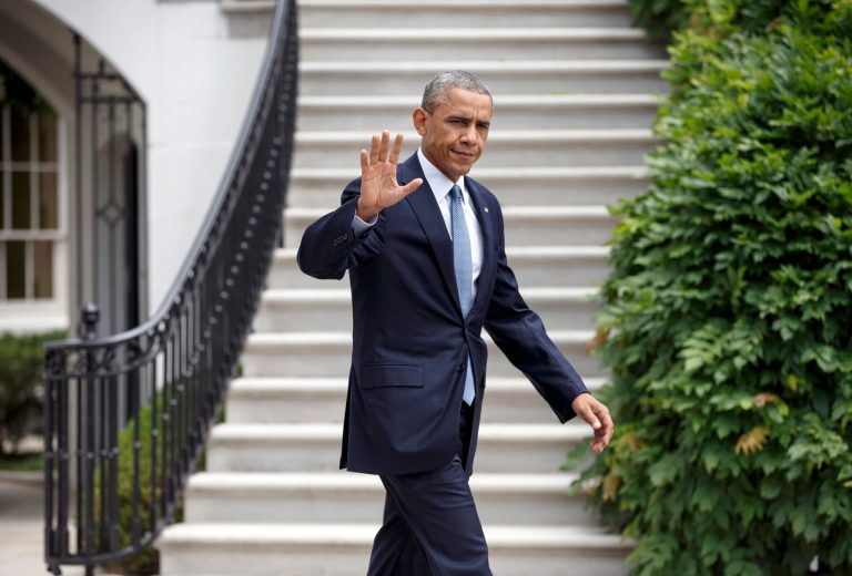FILE - This July 22, 2014, file photo shows President Barack Obama as he departs the White House to board Marine One in Washington. The last time Republicans unleashed impeachment proceedings against a Democratic president, they lost House seats in an election they seemed primed to win handily. Memories of Bill Clinton and the campaign of 1998 may explain why Speaker John Boehner and the current GOP leadership want no part of such talk now. (AP Photo/J. Scott Applewhite, File)