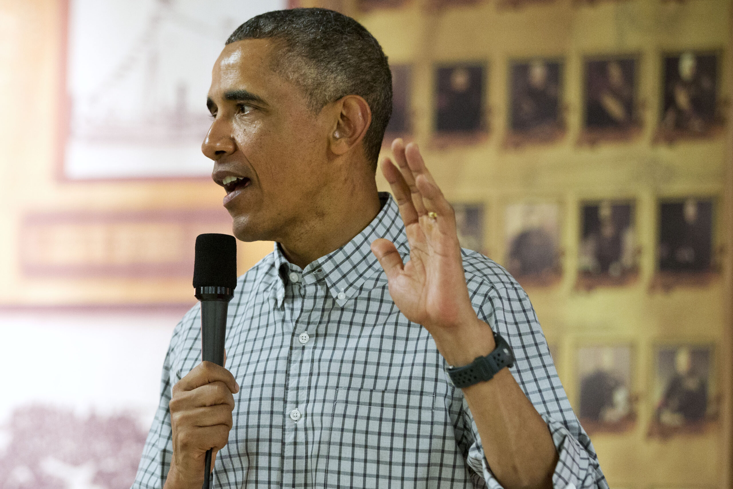 Obama says U.S. ‘less racially divided’