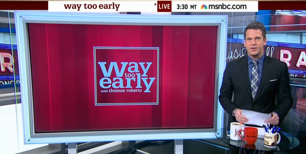 10 bizarre news moments from MSNBC’s Thomas Roberts