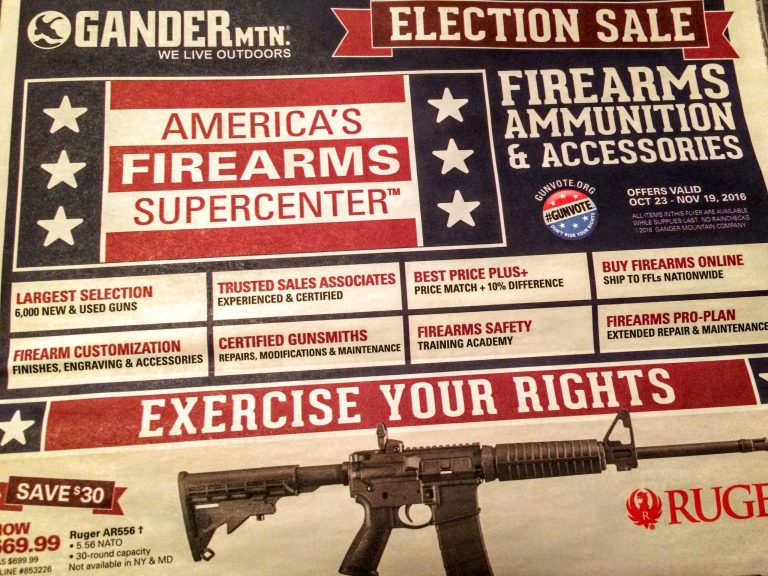Arms industry on edge, urges election eve gun purchases