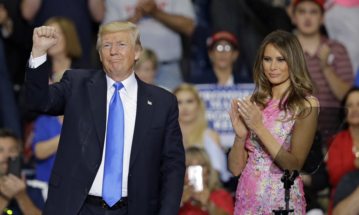 Trump resurrects the ‘mommy’ taunt to mock rally protester