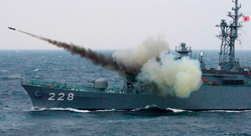 Japan’s prime minister battles post-World War II constitutional military restrictions