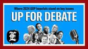 Up for debate: Trump, DeSantis, and 2024 GOP hopefuls’ stances on education