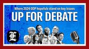 Up for Debate: Where Trump, DeSantis and rest of Republican 2024 field stand on Big Tech