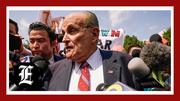 Donald Trump indicted: Rudy Giuliani surrenders at Fulton County Jail