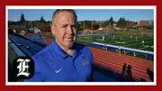 Coach Joe Kennedy on his return to the field after being fired for leading high school team in prayer