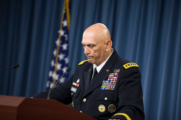 Retired Gen. Ray Odierno, who left in August as the Army's top officer, said budget cuts, some of which 
