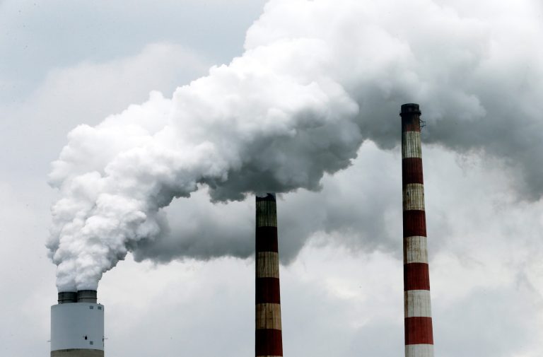 Twenty-seven states, led by West Virginia and Texas, renewed their push to halt the Clean Power Plan, the climate rules at the center of President Obama's climate change agenda. (AP Photo/Steve Helber)