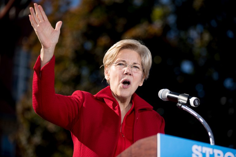 Elizabeth Warren told Trump that he has a responsibility to 