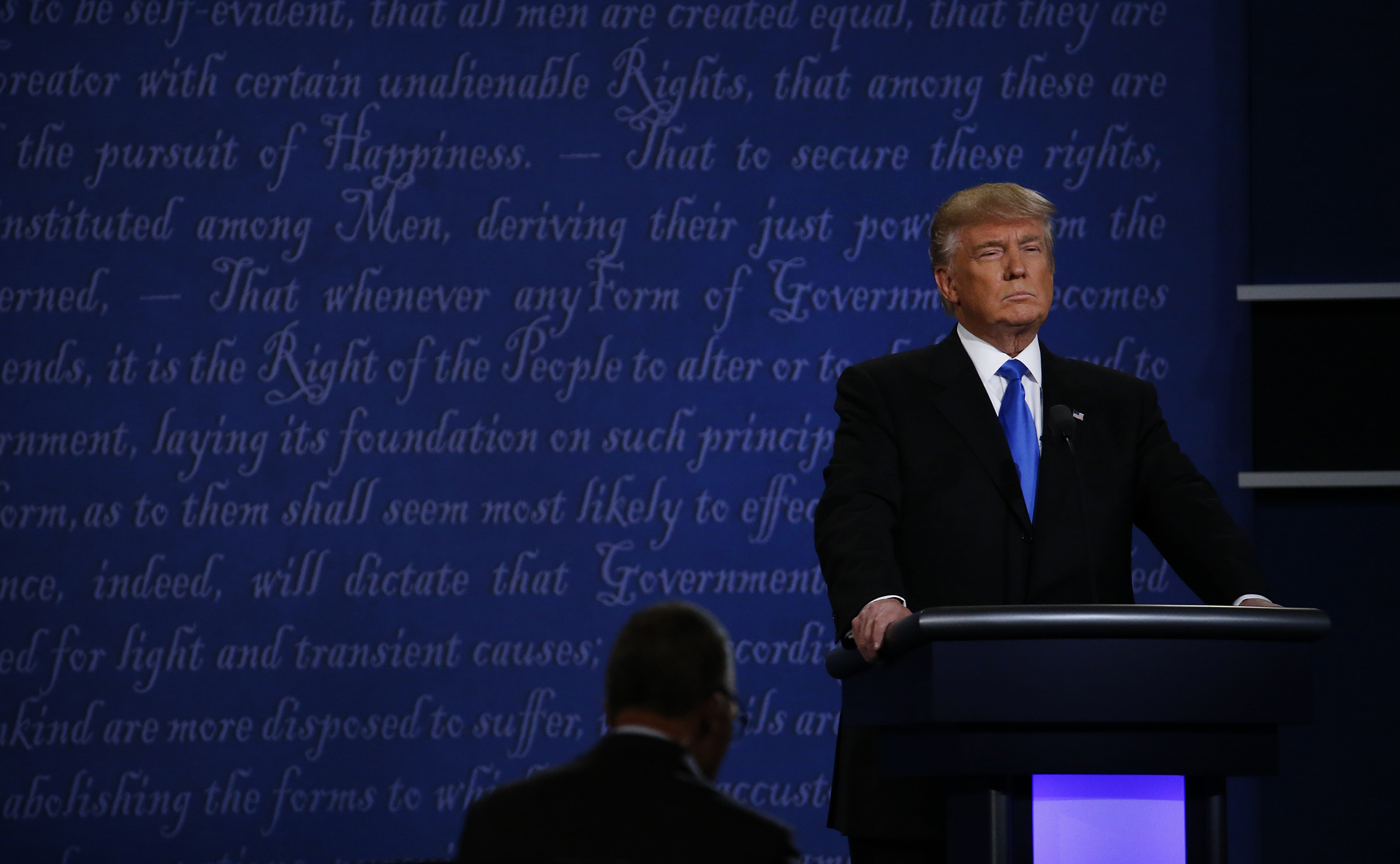 Will Trump make a race of it in the debates?