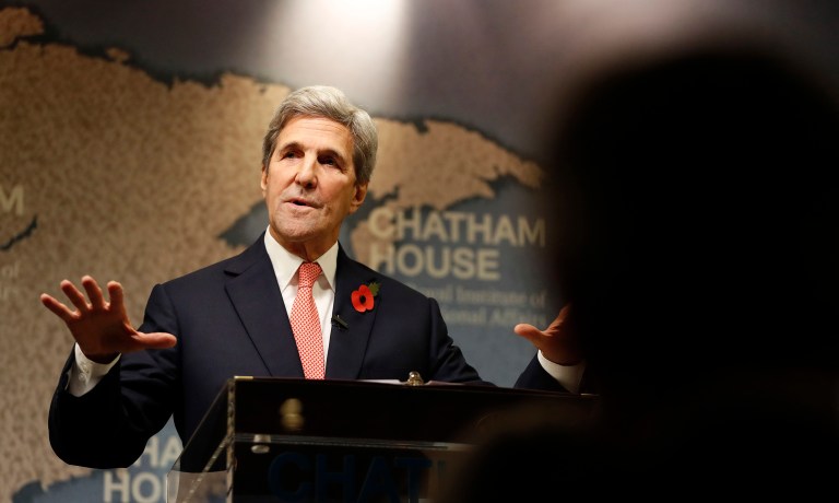 Secretary of State John Kerry pledged Wednesday that he and the rest of the American diplomatic corps will 