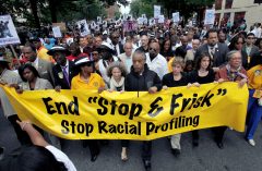 Marchers protest NYPD’s stop-and-frisk tactics