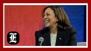 Harris knows she could end up in ‘job of being president’ but says Biden is ‘fine’