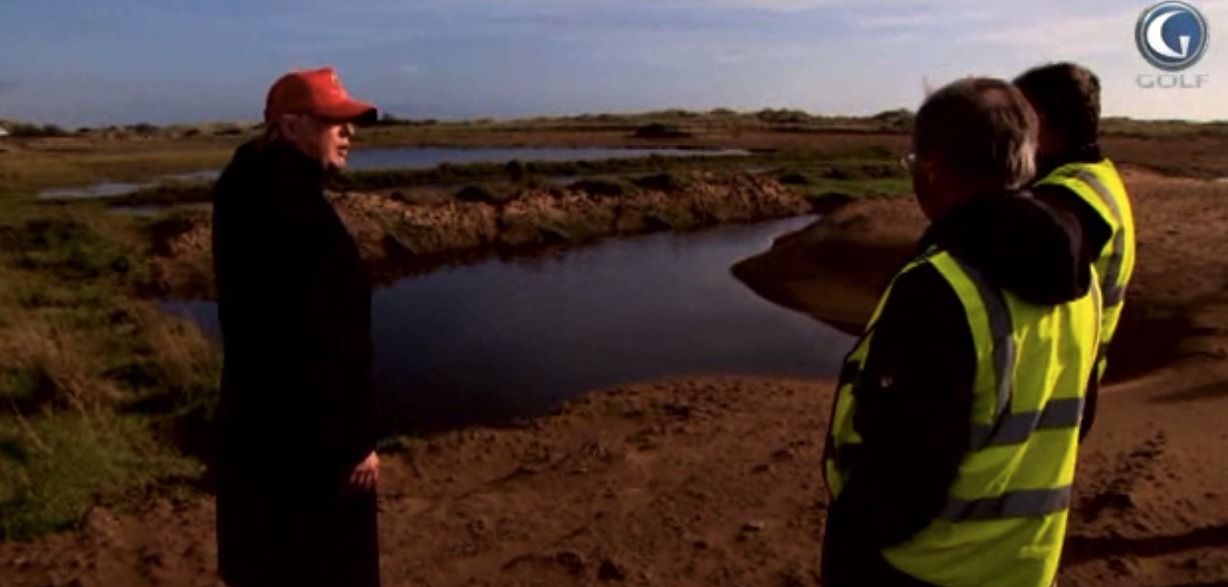 Flashback: Trump boasted about evicting people from houses near his golf course