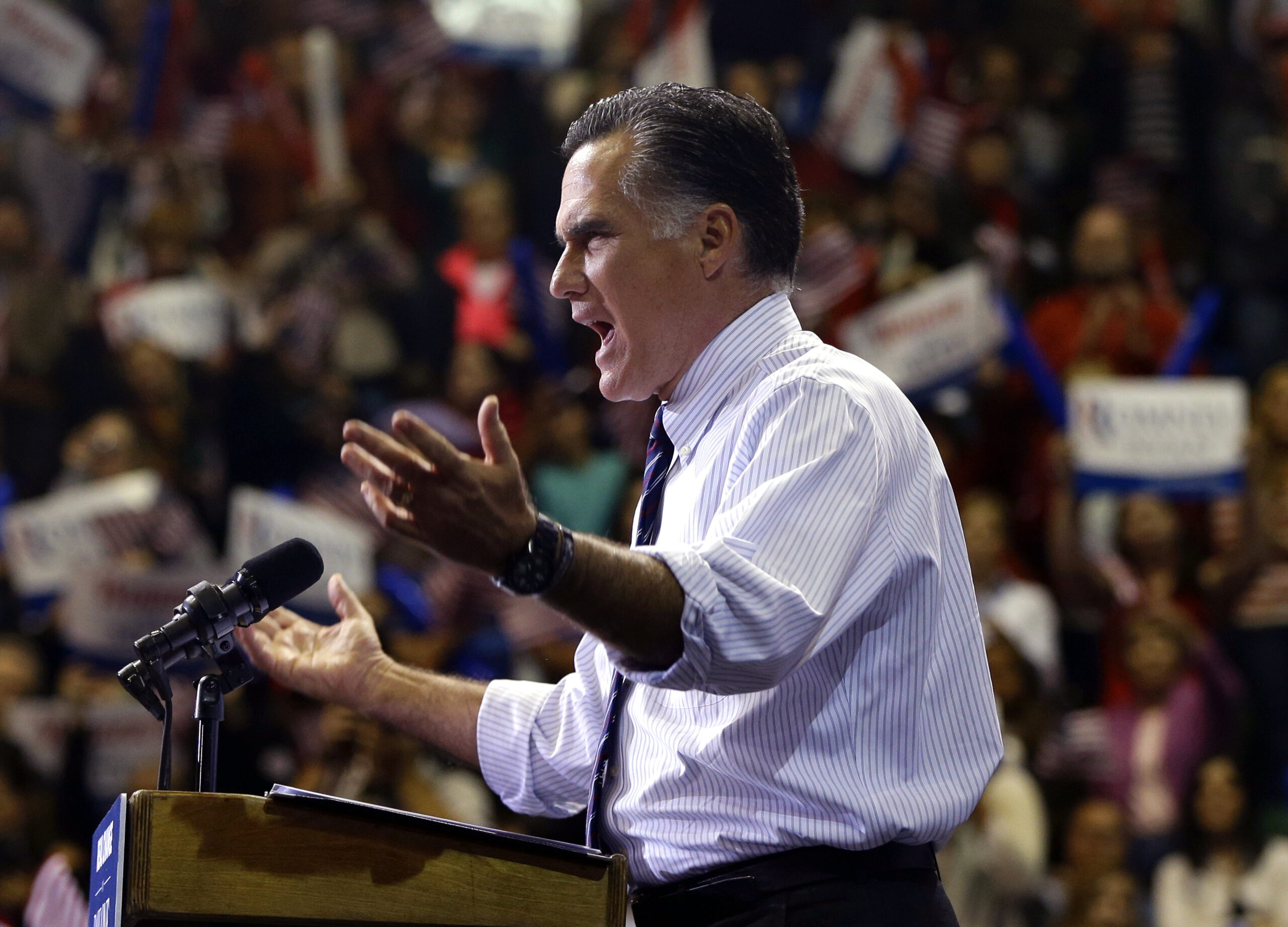 York: Dems fire up base, Romney claims mantle of change