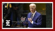 WEX MIN: Biden pushes climate change at UN, CA to lose 5 house seats, Ballard accusations #shorts
