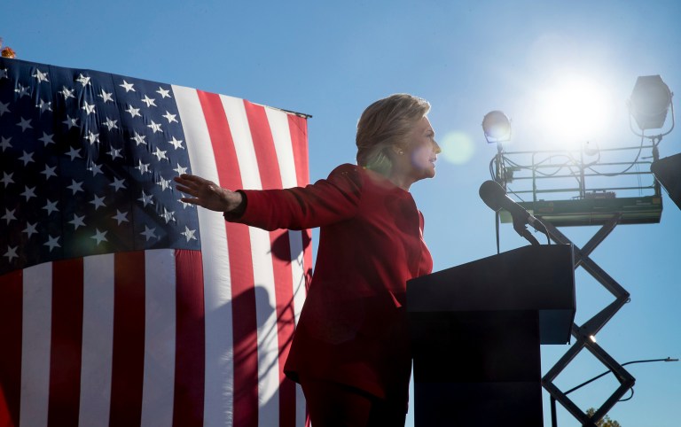 Hillary Clinton lashed out at the 