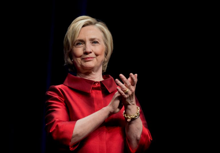 The Times report recalled 1992, when Clinton faced criticism for defending her legal career by saying, "I suppose I could have stayed home and baked cookies and had teas." (AP Photo)Â 