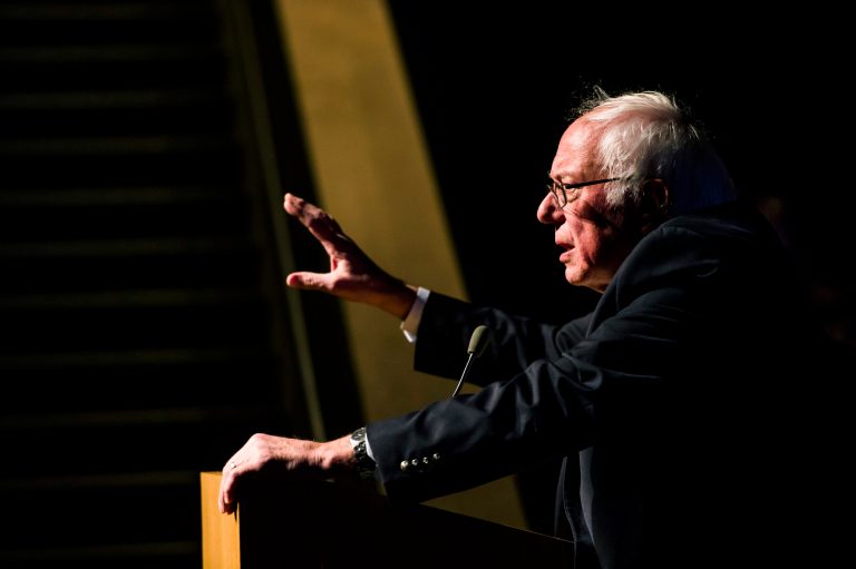Sen. Bernie Sanders called for expanding Medicare to turn it into a single-payer system to fully cover all Americans. He was hoping that a win for ColoradoCare could prompt other states to pursue single payer. (Stacie Scott/The Gazette via AP)