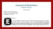 Forty-five GOP House members pen letter rebuking ‘chaos caucus’ that toppled McCarthy