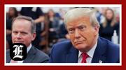 Trump arrives back at New York civil trial condemning ‘radical lunatic’ Letitia James