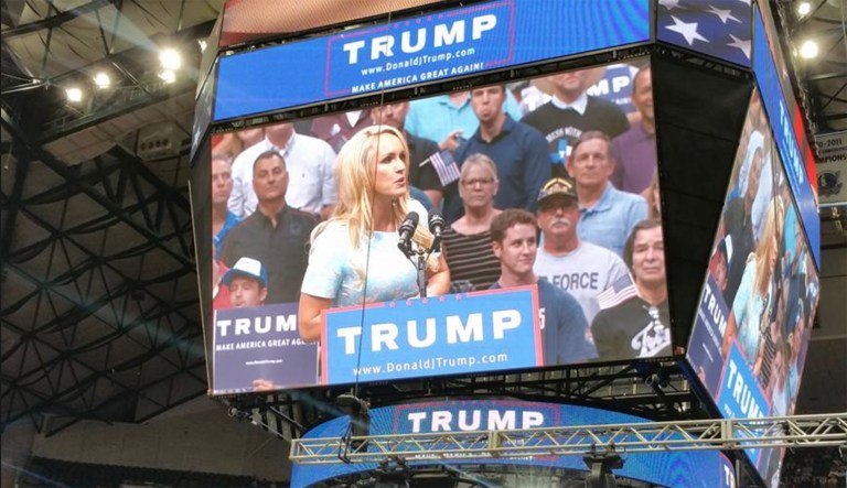 Scottie Nell Hughes, who became a fixture during the 2016 as a CNN contributor and passionate Trump supporter, says she is being urged by top Republicans and activist groups to run if Black seeks the governorship. (Photo provided by Scottie Hughes)