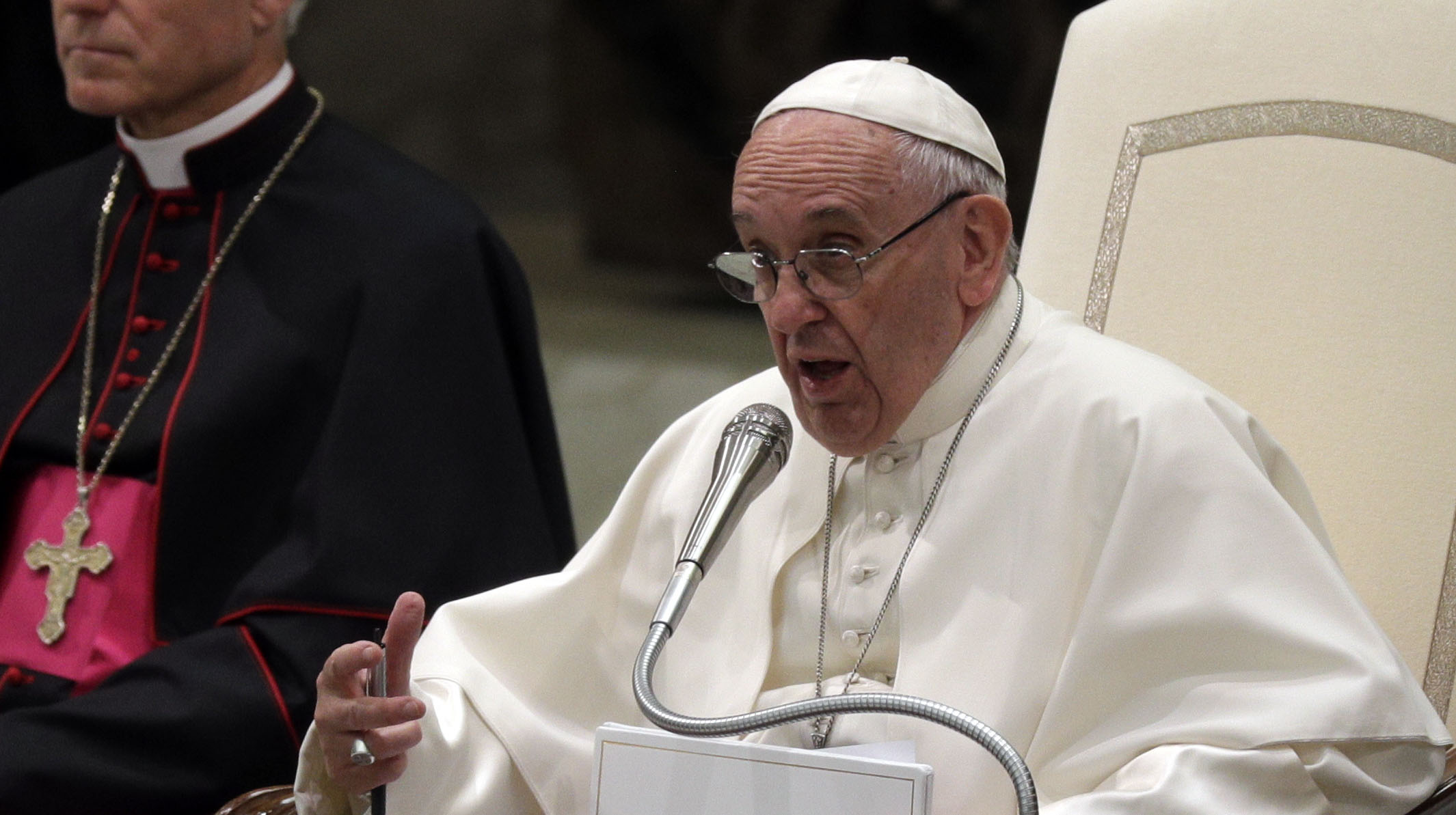 Pope: ‘Ashamed’ to hear the word ‘mother’ used to describe a deadly bomb