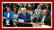 Trump denounces ‘very unfair trial’ from witness stand after New York judge yells at him