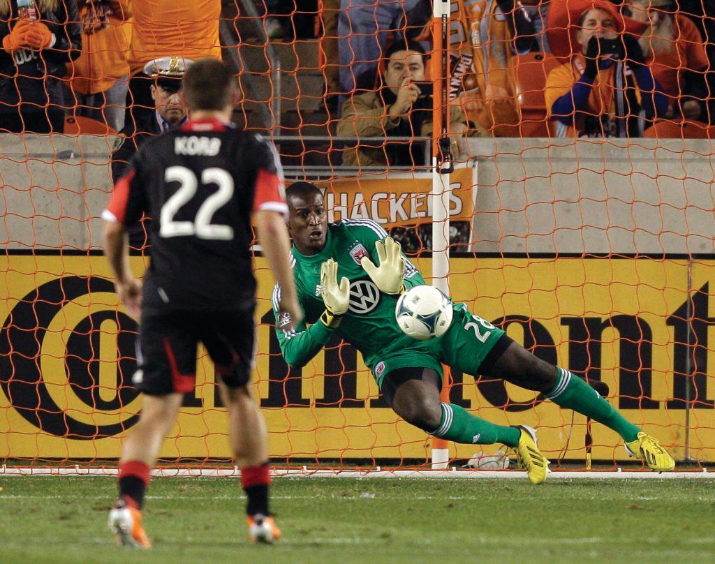 D.C. United’s Bill Hamid taking the abroad view