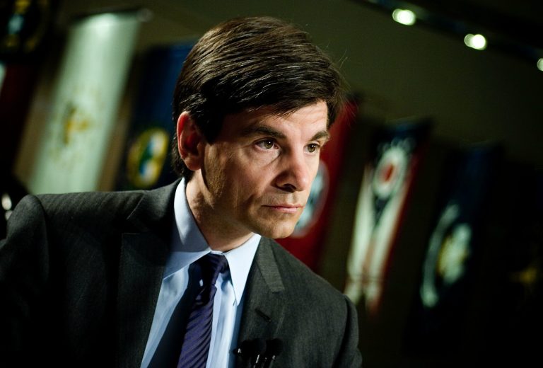 George Stephanopoulos acknowledged that he has donated multiple times to Bill and Hillary Clinton's nonprofit Clinton Foundation totaling $50,000. (Getty Images)