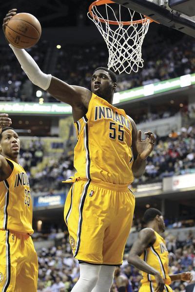 Andy Lyons/Getty Images
Center Roy Hibbert and the Indiana Pacers have the third-best record in the Eastern Conference.