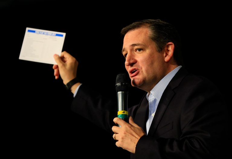 Cruz said he believes such a change to the debates' structure would benefit voters ahead of the primaries. (AP Photo/Nati Harnik)