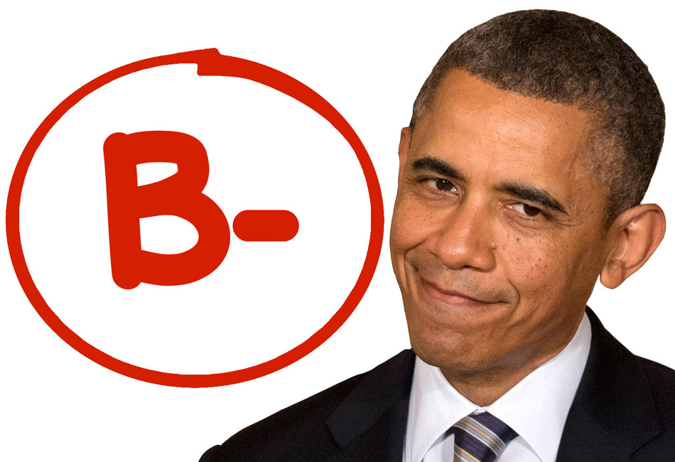Zogby: Obama recovers trade deal and his weekly grade